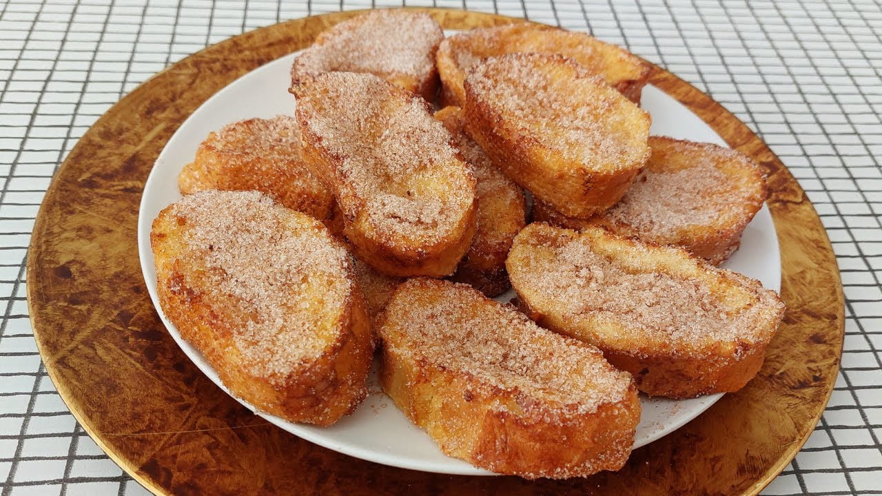 TORRIJAS EN FREIDORA DE AIRE Sin Aceite Jugosas Y Saludables Airfryer