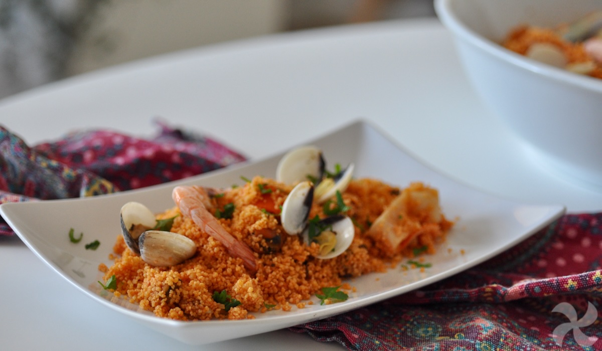 Cuscús con marisco