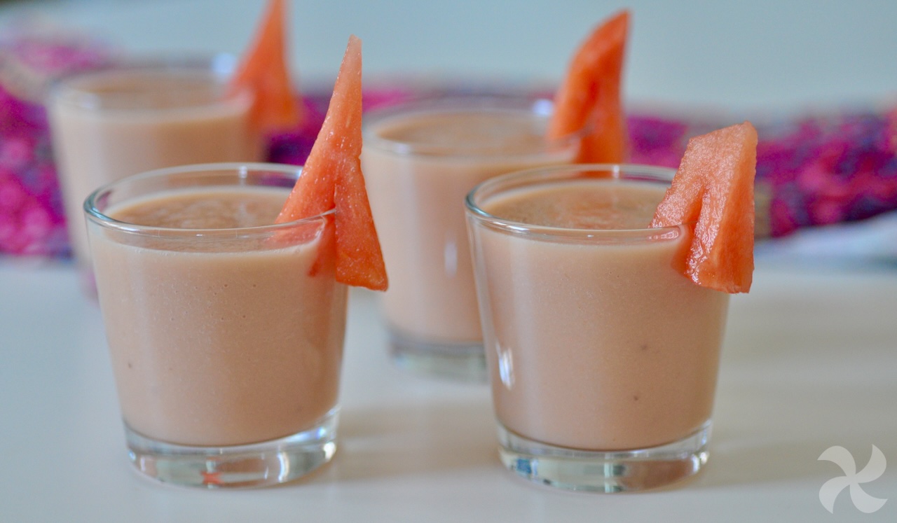 Batido de frutas con yogur