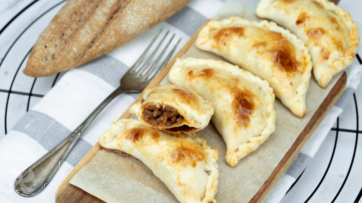 Empanadillas caseras de carne picada