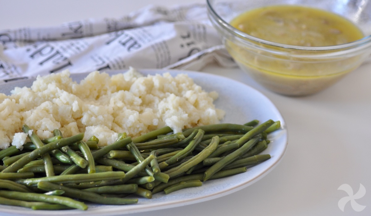 Tres guarniciones en un solo cocinado