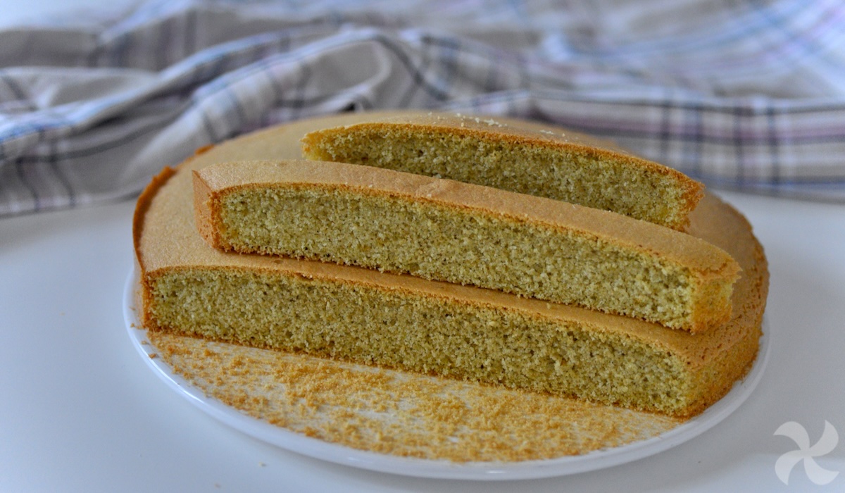 Bizcocho sin gluten para tartas