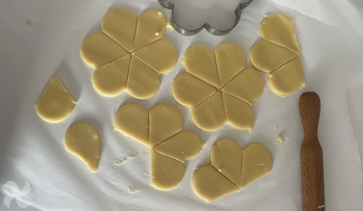 Formamos las galletas