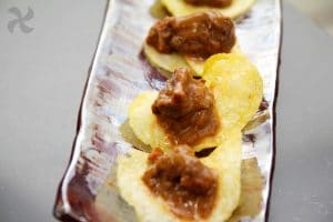 Rabo de ternera con salsa de vino y chocolate negro