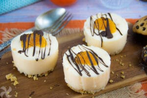 Mini pasteles de mandarina