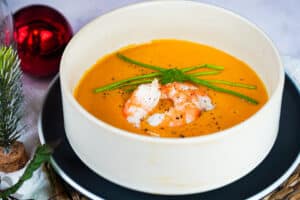 Crema de marisco para Navidad