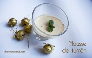 Mousse de turrón