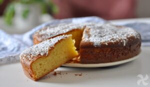 Bizcocho con aceite de oliva