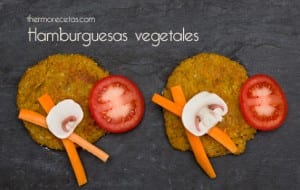 Hamburguesas Vegetales con Setas