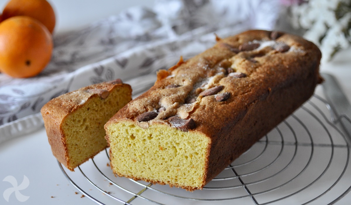 Bizcocho de naranja y nata en Thermomix