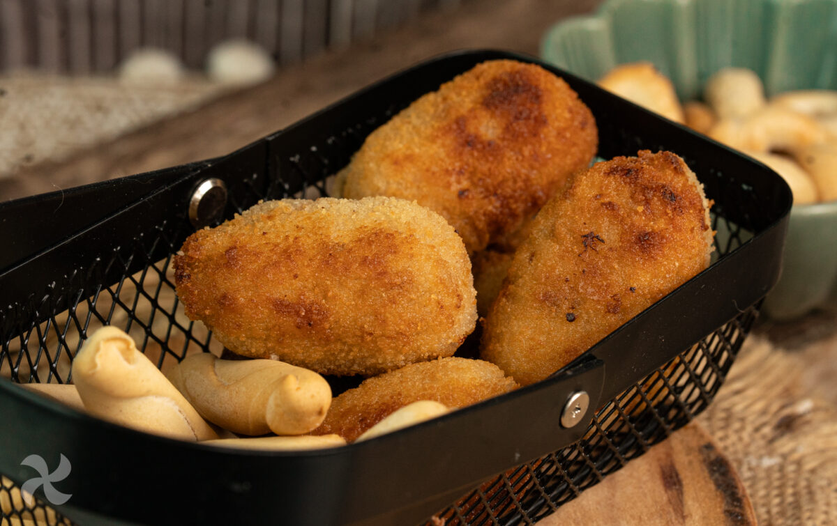 Croquetas de merluza y queso