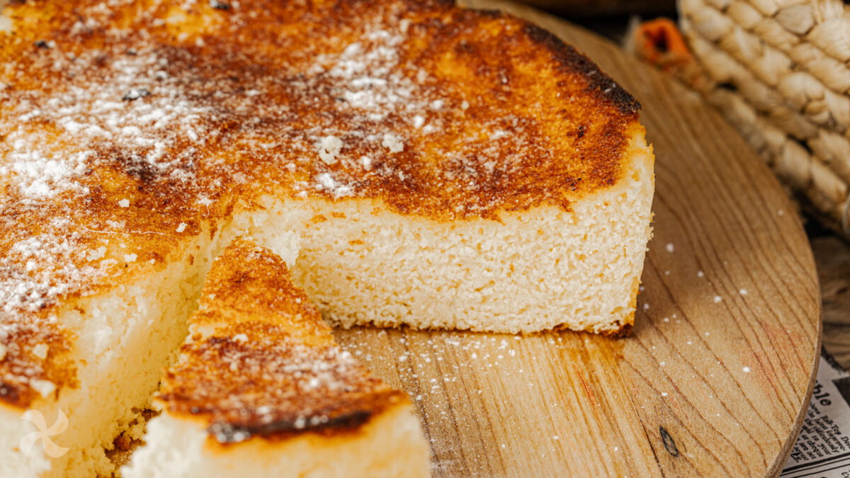 Bizcocho de limón con harina de coco