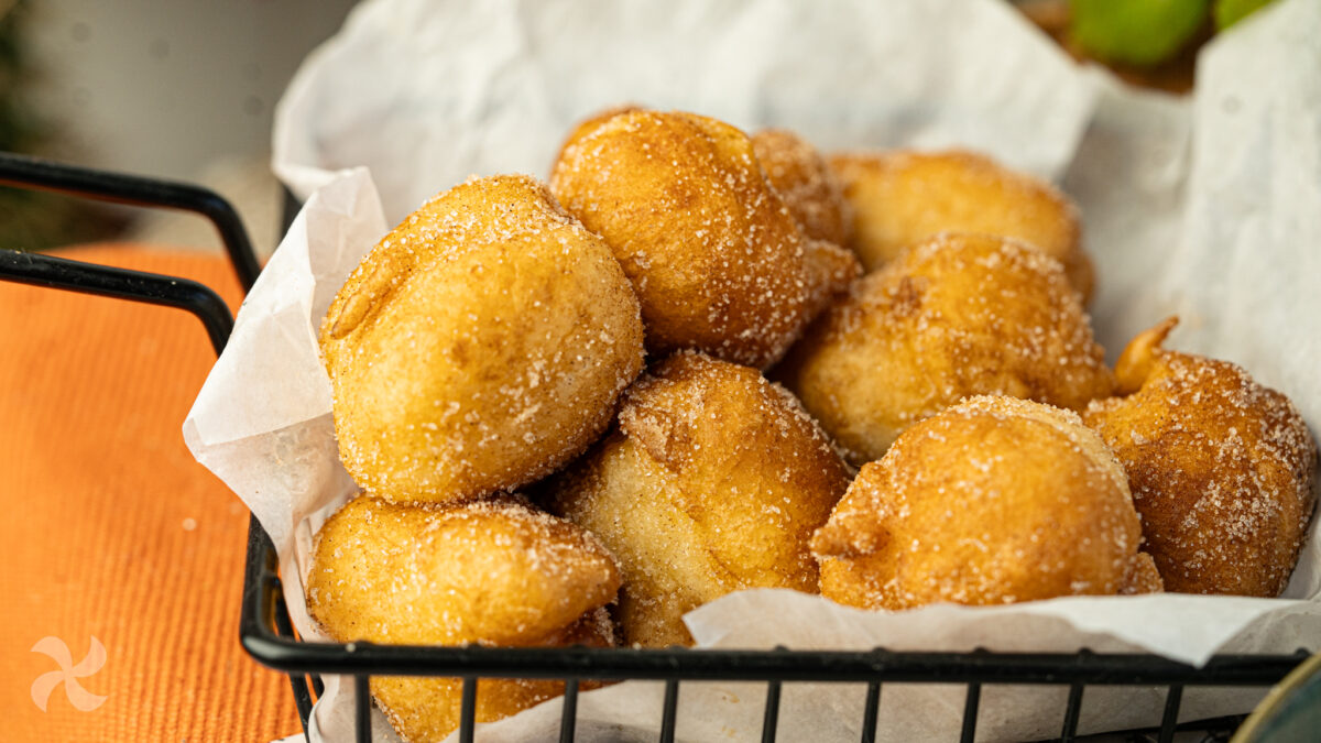 Buñuelos de yogur con 3 ingredientes