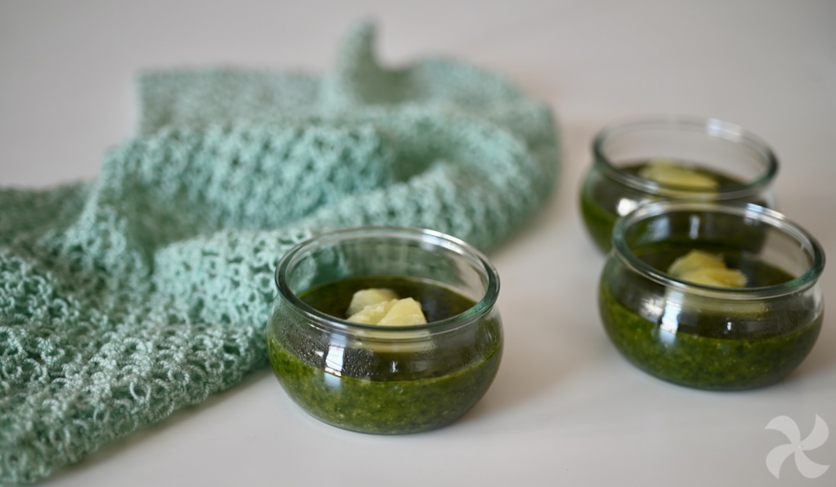 Crema sencilla de espinacas en Thermomix