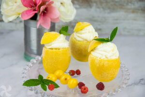 Limones helados con Mascarpone