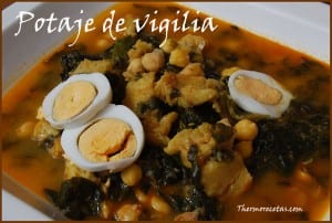 Receta Thermomix Potaje de vigilia