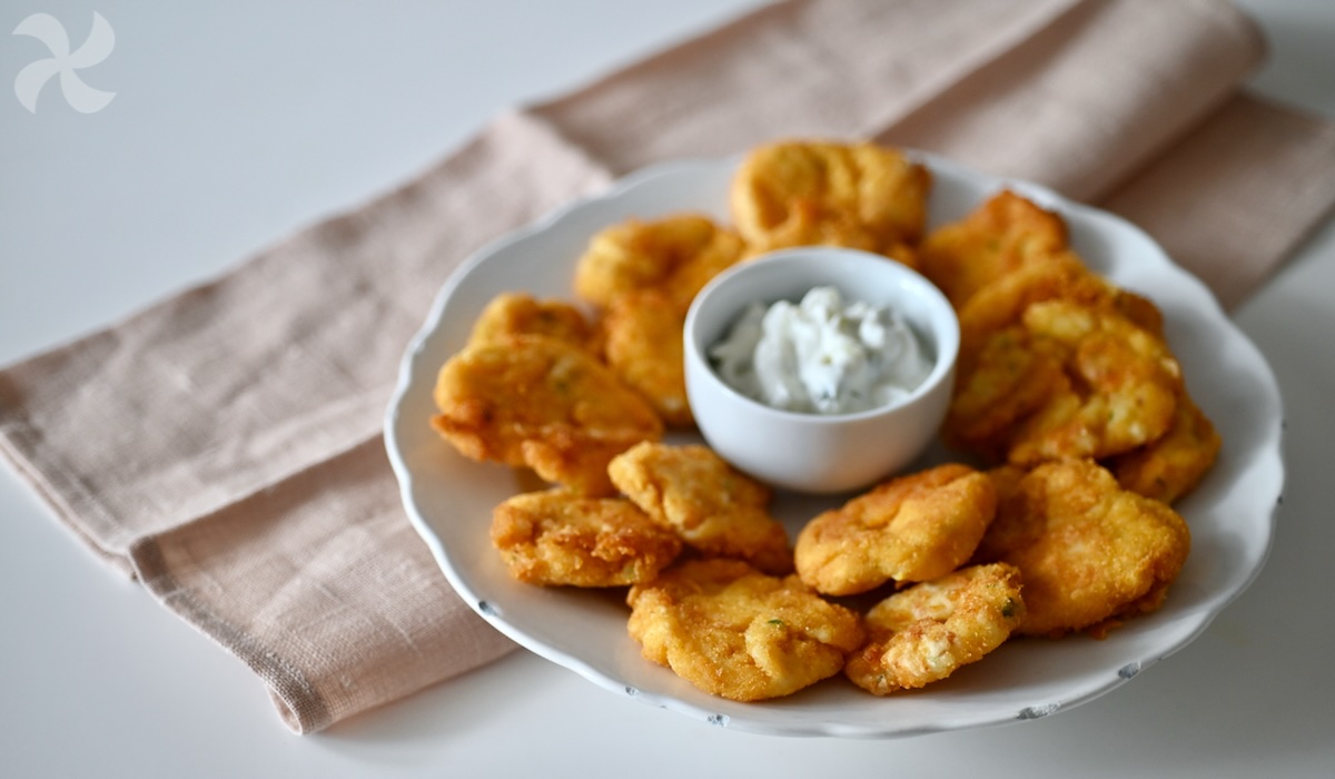 Tortitas de bacalao para niños
