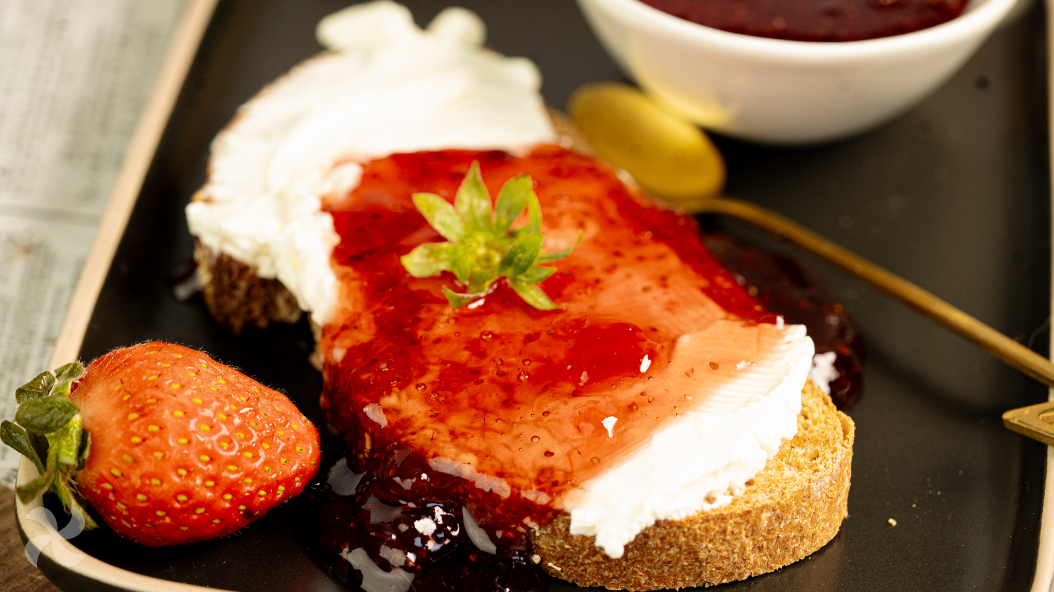 Frutilla de dulce de fresas