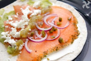 Wrap de salmón