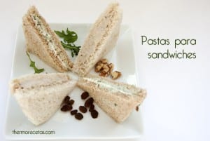 pasta para sandwich