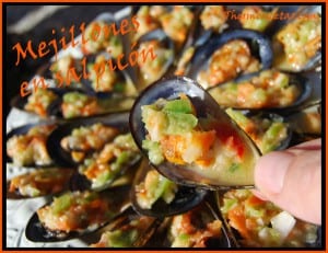 Receta Thermomix Navidad Mejillones en salpicón