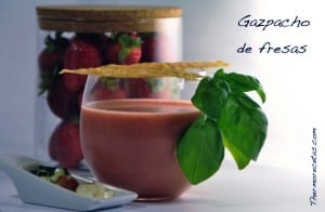 Gazpacho de fresas