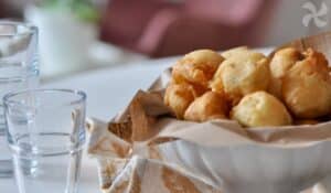 Buñuelos con levadura de panadero