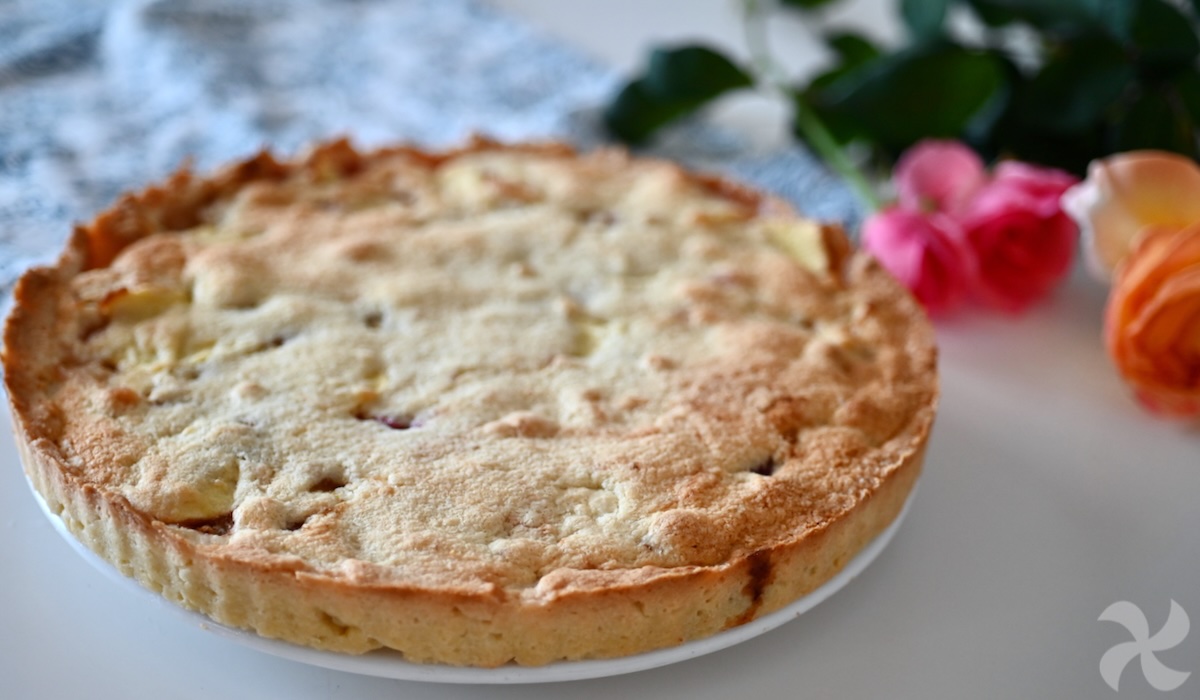 Crostata de higos y manzana