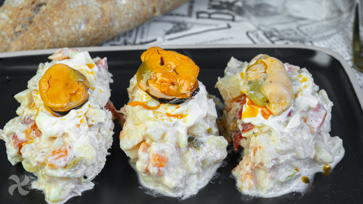 Ensaladilla con mejillones