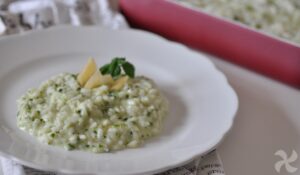 Risotto con pesto