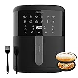 Cecotec Freidora de Aire sin Aceite de 6 L Air Fryer con Accesorios Cecofry Bombastik 6000 Full. 1700 W, Tecnología PerfectCook, Temperatura y Tiempo Regulables, Control Táctil, 12 Modos