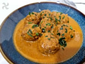 Albóndigas con panceta