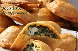 Bocaditos de espinacas