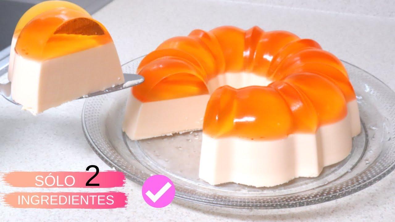 Postres con gelatina