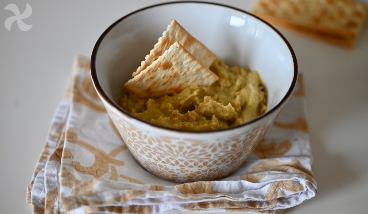 Dip de aguacate y alubias blancas