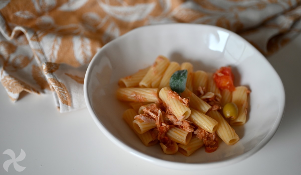 Pasta de atún para niños