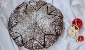 Bizcocho de chocolate y avellanas