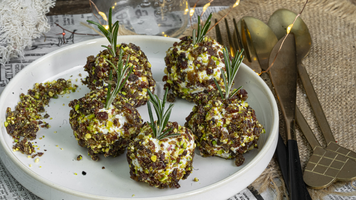 Bolitas de queso para untar