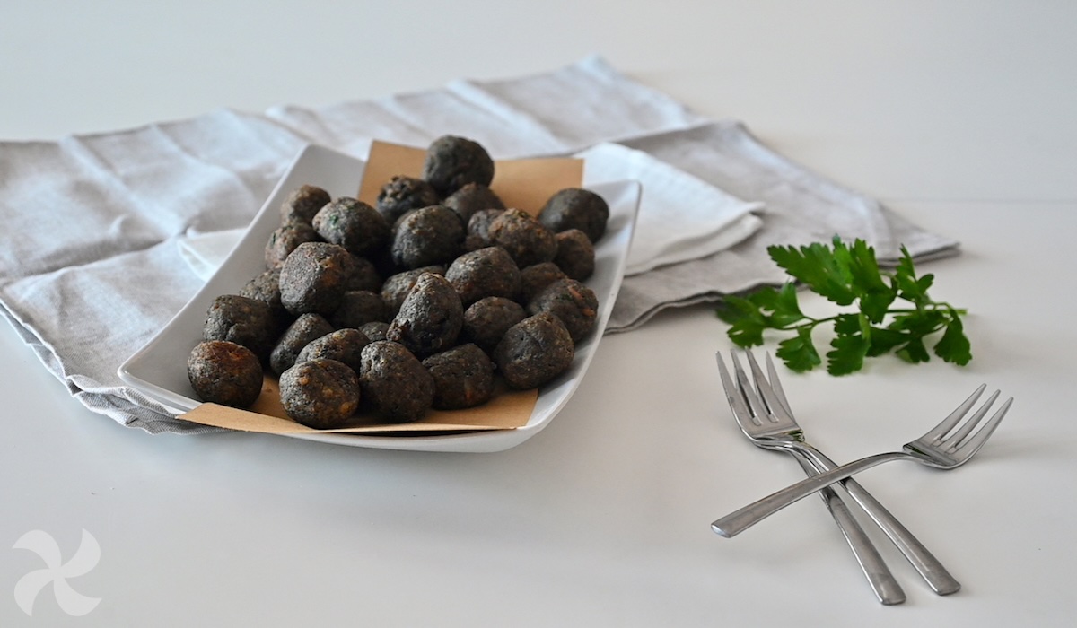 Bolitas de champiñones y atún