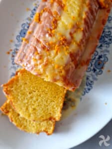 Bizcocho de naranja con glaseado 2