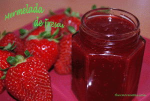 Receta thermomix Mermelada fresas