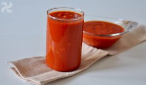 Salsa de tomate y bacon