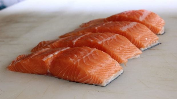 Lomos de salmón