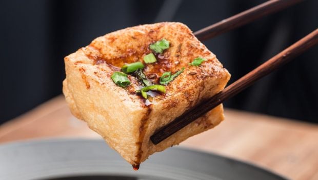 Tofu marinado