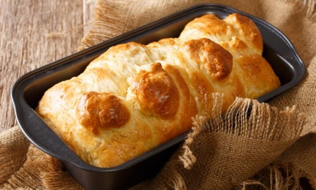 Pan de brioche francés