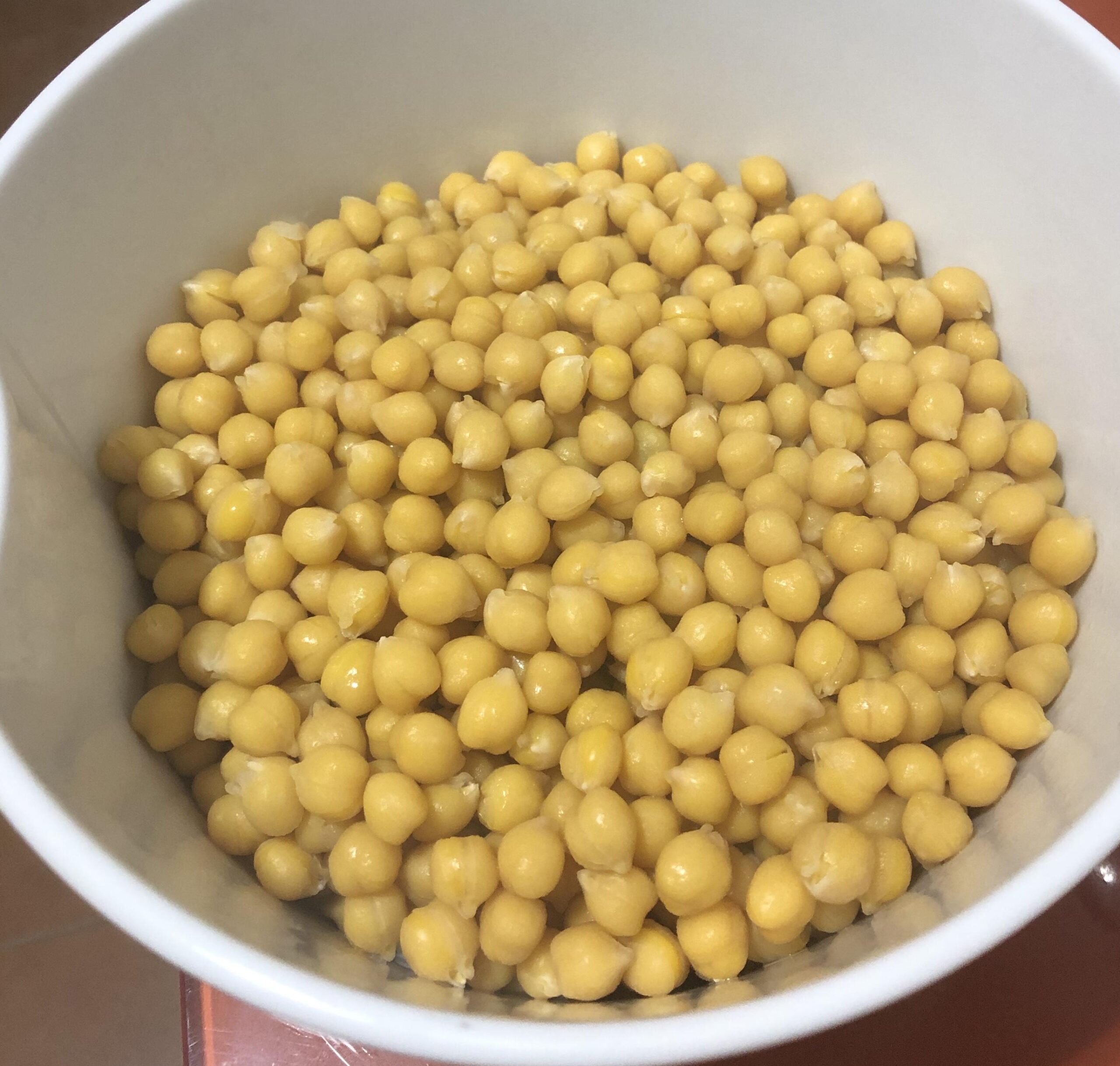 Garbanzos perfectos con Thermomix