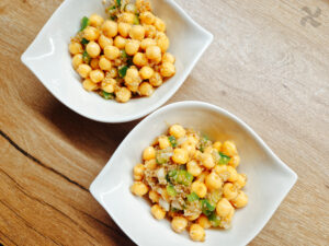 Ensalada de garbanzos y quinoa