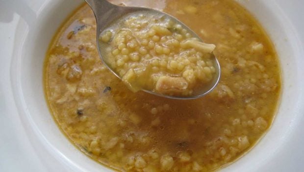 Sopa casera