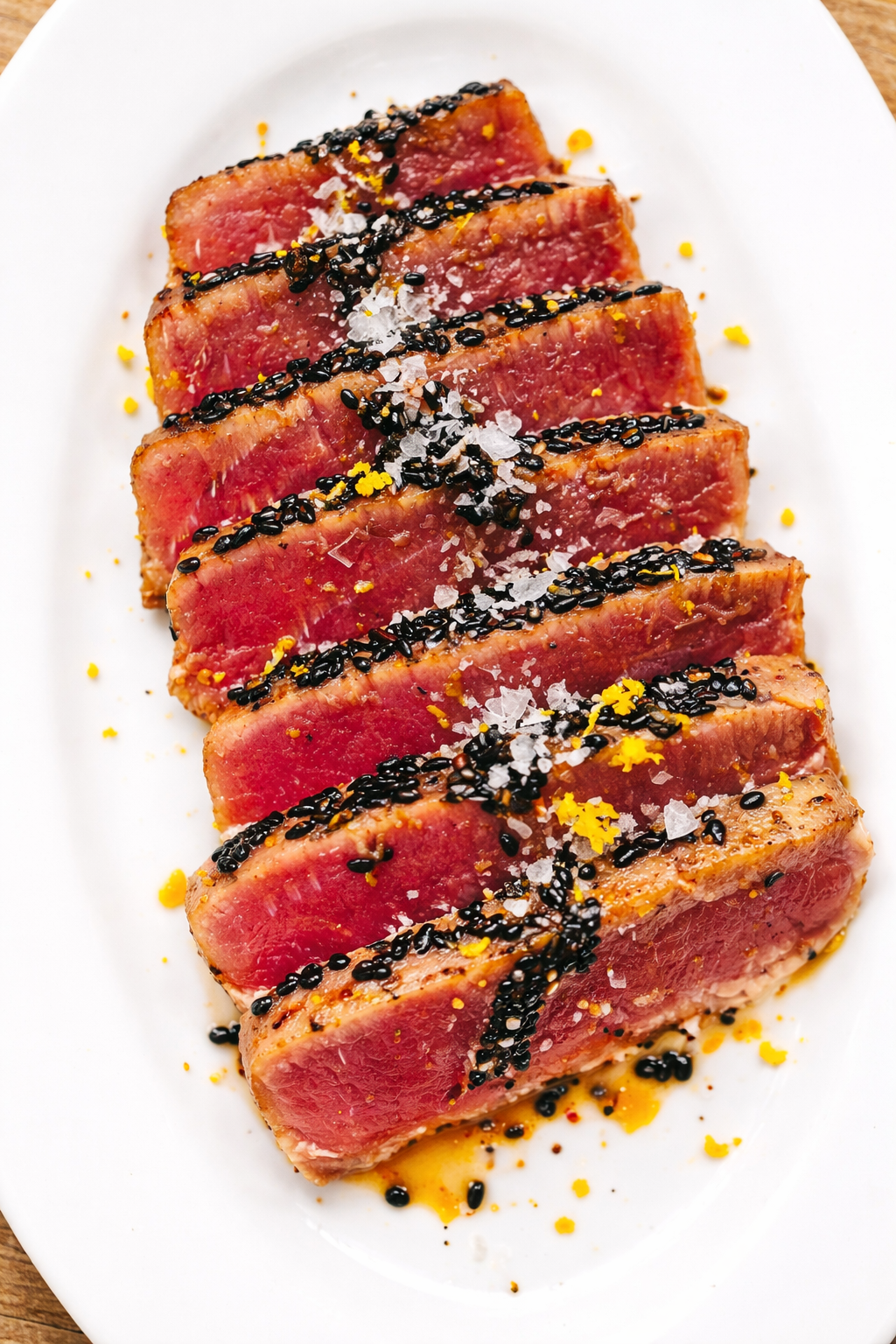 Tataki de atún con lima