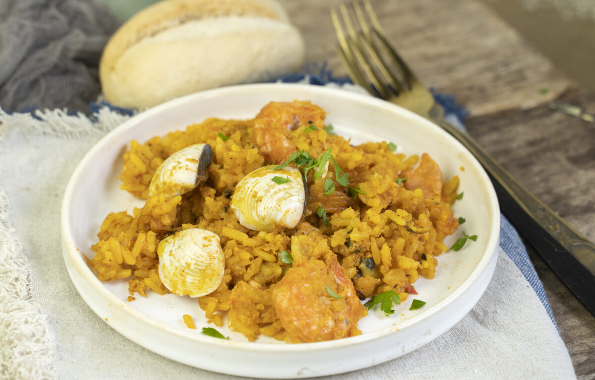 Arroz con marisco